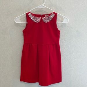 JCrew CrewCuts Red Party Dress